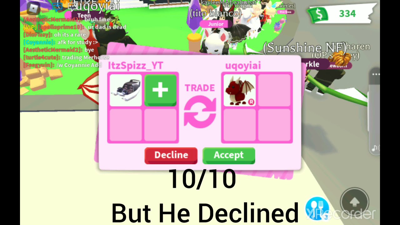 What People Offer For The Hovercar! Adopt Me #3