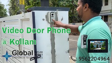 Video Door Phone (VDP) & Automatic Sliding Gate Opener @ Kerala | Gate Automation | 📞9562204964