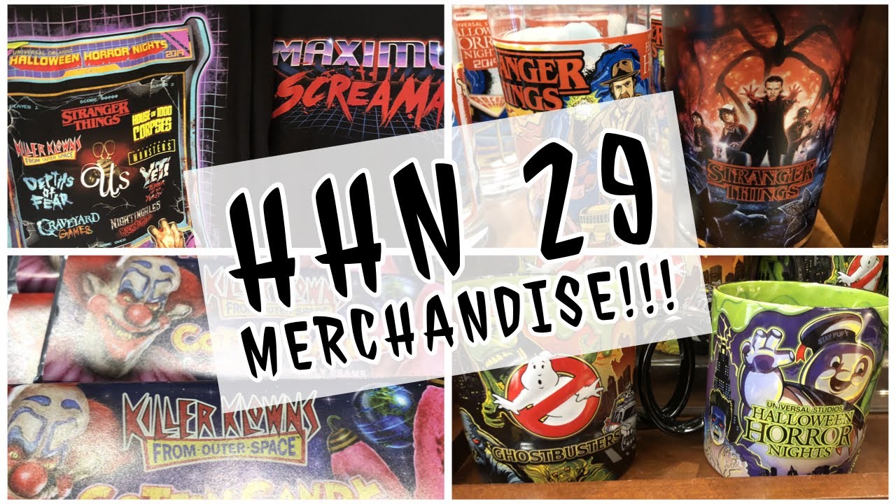 Halloween Horror Nights 29 merchandise at the Cyber Image Store | Universal Studios Florida