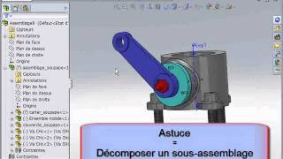 Tuto SOLIDWORKS - Changer une origine dans un assemblage