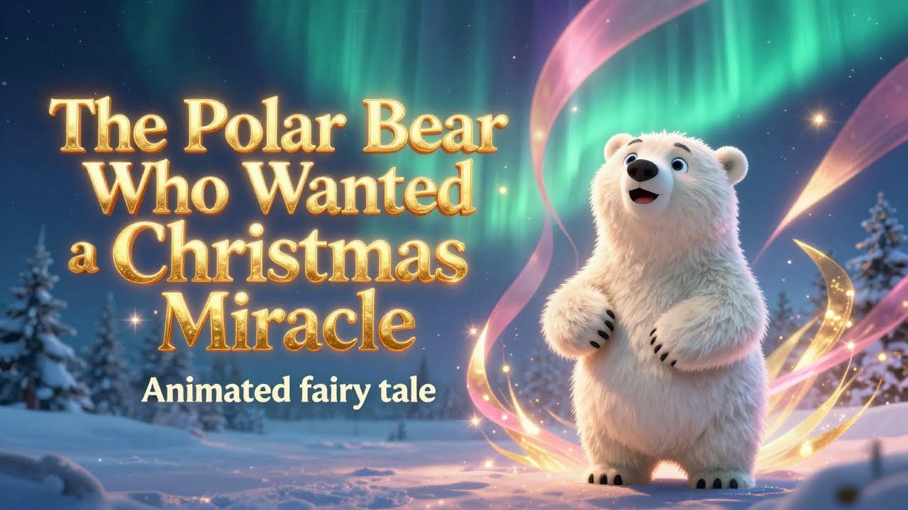 The Polar Bear Who Wanted a Christmas Miracle - Animated Fairy Tale