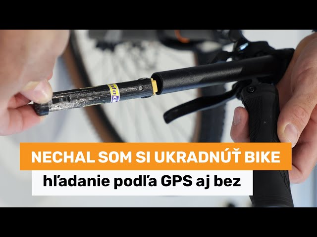 Nechal som si ukradnúť bike - hľadanie podľa GPS aj bez - YouTube