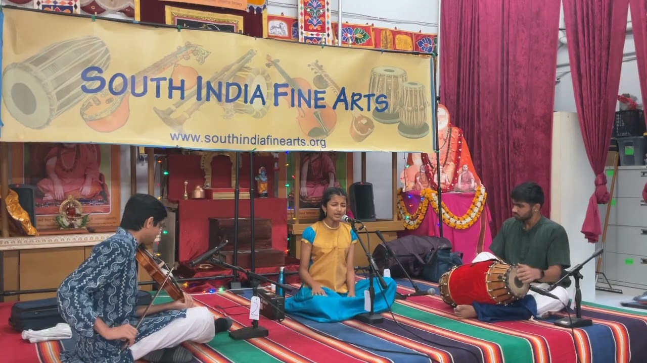 Sahana Shivakumar at SIFA Margazhi Vaibhavam - Intha Chalamu Begada Varnam
