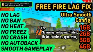 Free Fire lag fix 1.50.2 ultra smooth config by mobile gaming screenshot 3