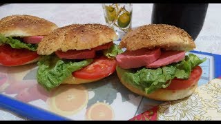 همبرغر على الطريقة الأصلية للسحور  _ رمضان مبارك _ Hamburger