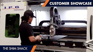 The Shim Shack | IPG Laser Cutting Machine for Small, Thin Parts