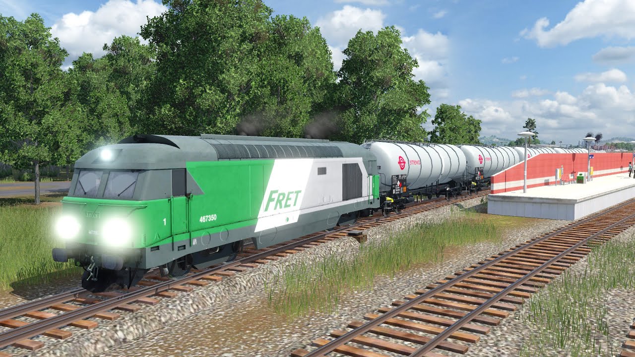 Transport Fever 2 : Fret se développe ! Création de train de