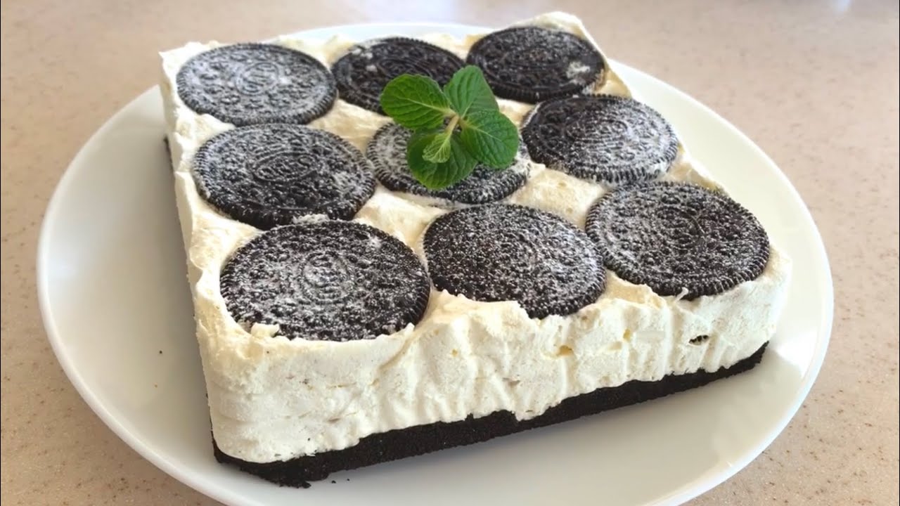 オレオクッキーパイのレシピ