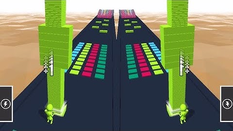 Stack Colors : All Levels Gameplay Walkthrough - iOS, Android Lvl 48-49