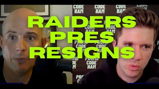 Raiders' President Marc Badain Resigns, What Now? Information