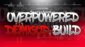NBA 2K17 MOST OVERPOWERED DEMIGOD BUILD! • SPEEDBOOST WITH ANY POSITION! | 99 3PT & MIDRANGE!