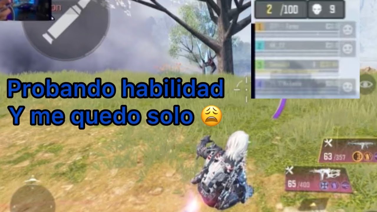 Probé la habilidad de impulso de chorro y me quedé solo #callofduty #codmobile 