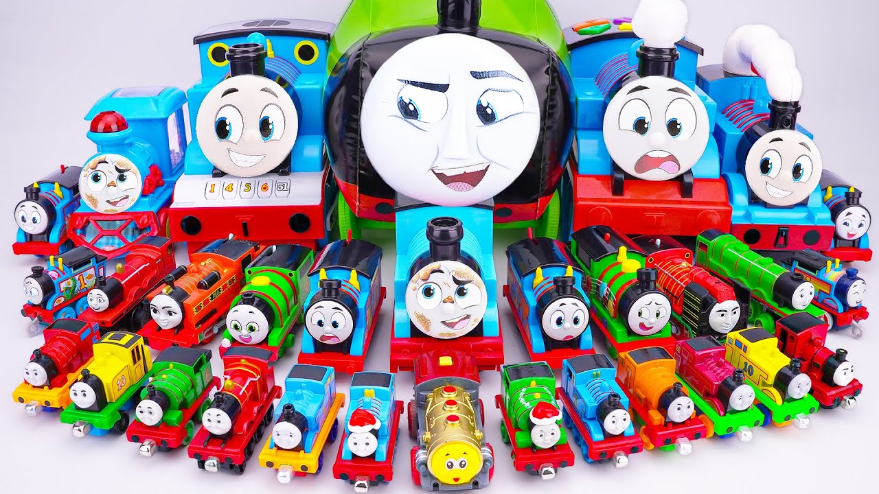 Secret Unboxing of Thomas and Friends in Toys | Thomas the Train Train Set | Thomas Satisfying
