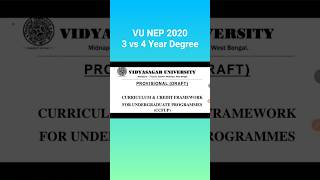 VU NEP 2020 Guide | 3 vs 4 Year Degree | Honours vs Research | 75% Rule Explained |