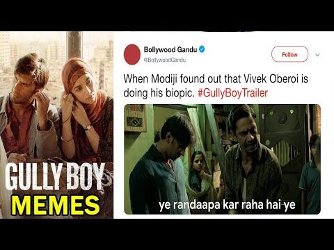 Gully Boy Best funny Memes | Memes on Alia Bhatt and Ranveer Singh Go Viral