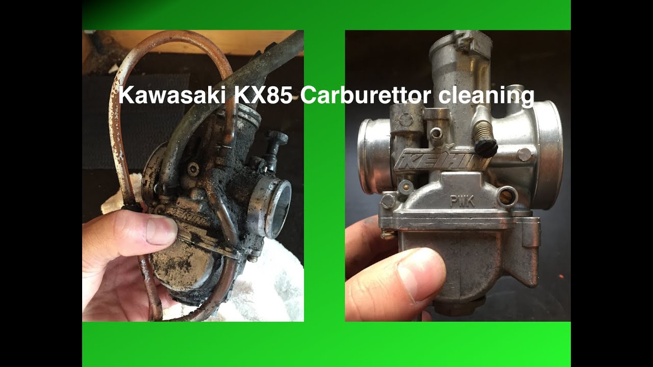 Cleaning KX85 Carburetor YouTube