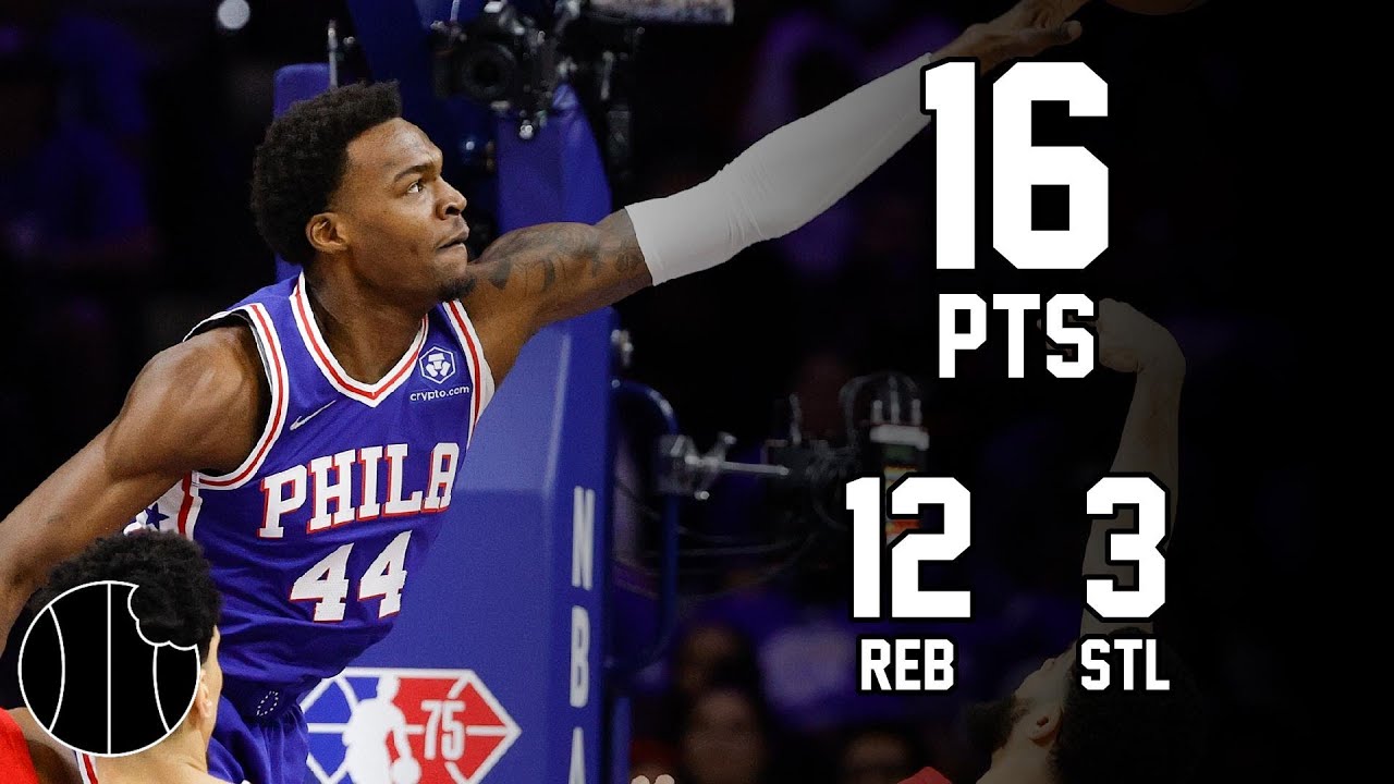 Paul Reed Highlights Pistons vs. 76ers 8th Jan 2023 YouTube