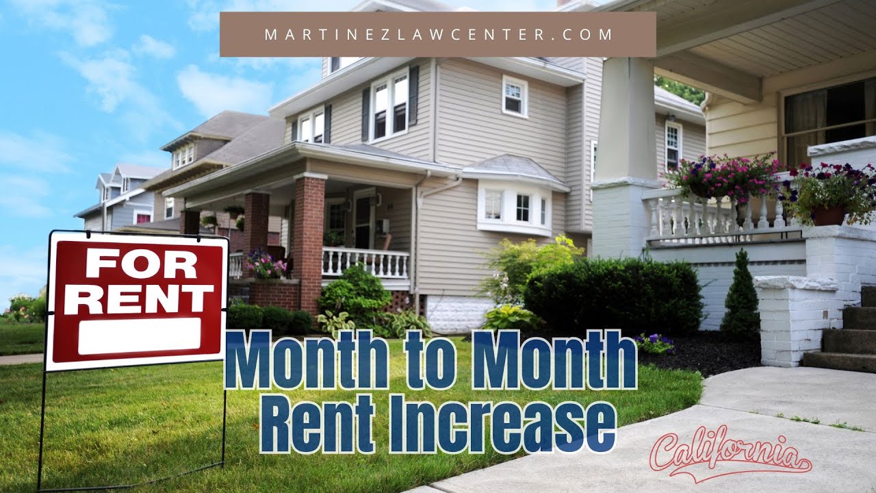 EXPOSED: Month to Month Rent Increase California Tricks Landlords Don't Want You to Know