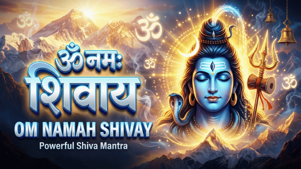 LIVE: ॐ नमः शिवाय धुन | Om Namah Shivaya ShivDhun | NonStop ShivDhun | Daily Mantra