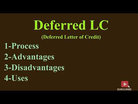 Deferred Lc Meaning In Bengali