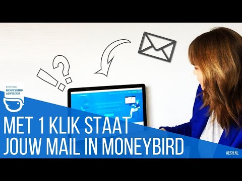 Met 1 klik staat jouw mail in Moneybird | Moneybird tutorial