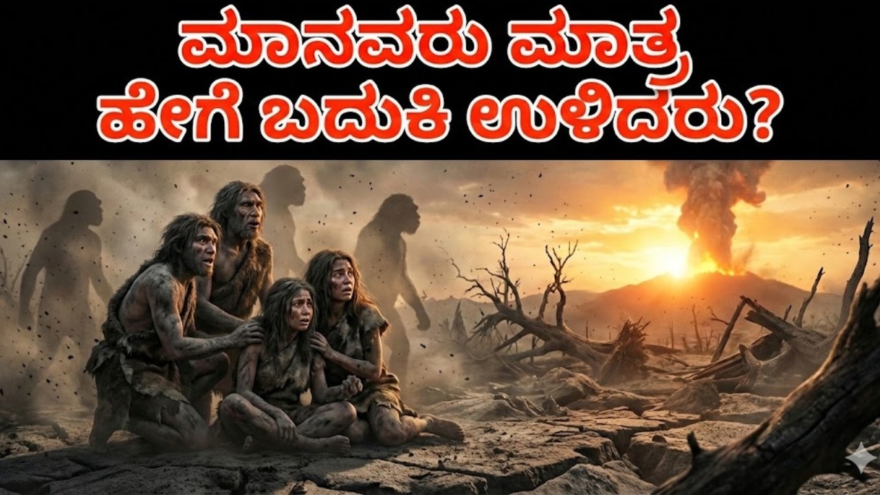 ಮಾನವರು ಮಾತ್ರ ಹೇಗೆ ಬದುಕಿ ಉಳಿದರು?