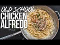 Old School Chicken Alfredo Recipe | SAM THE COOKING GUY 4K