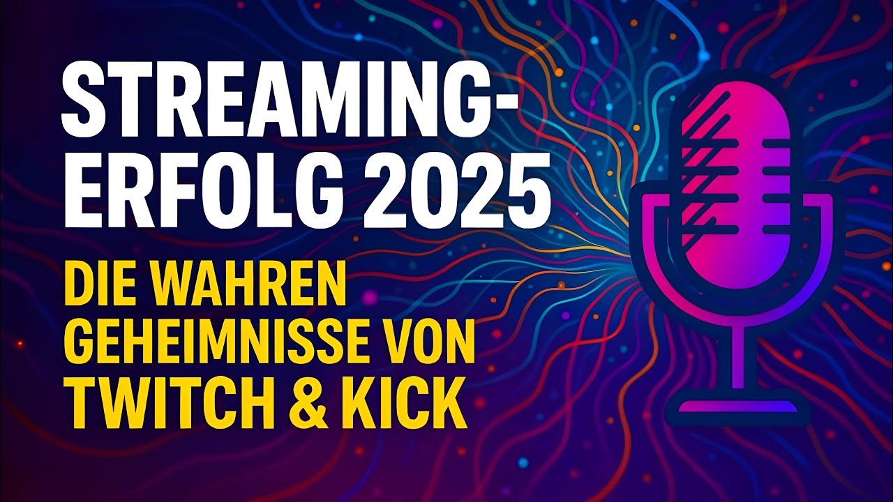 Streaming-Erfolg 2025: Die wahren Geheimnisse von Twitch & Kick