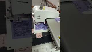 diecut/putus bahan stiker untuk label kemasan #shortsviral #machine #printing