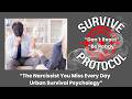 “The Narcissist You Miss Every Day! Urban Survival Psychology” The Quiet Ones Are The Most Dangerous