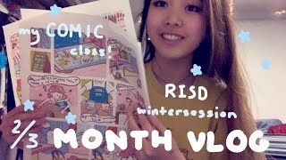 720 HOURS PT 2 | RISD Wintersession Vlog | Tiffany Weng