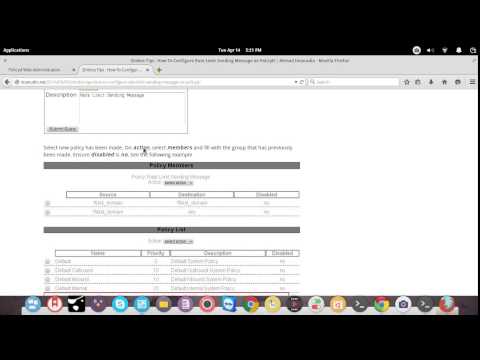 Zimbra Tips : How To Configure Rate Limit Sending Message on PolicyD