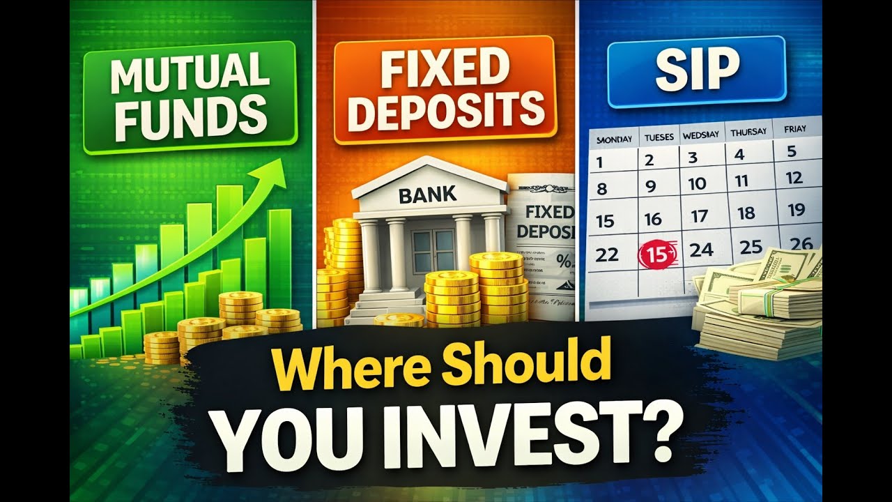 Паевые инвестиционные фонды против срочных депозитов против регулярных инвестиций | Куда лучше ин...