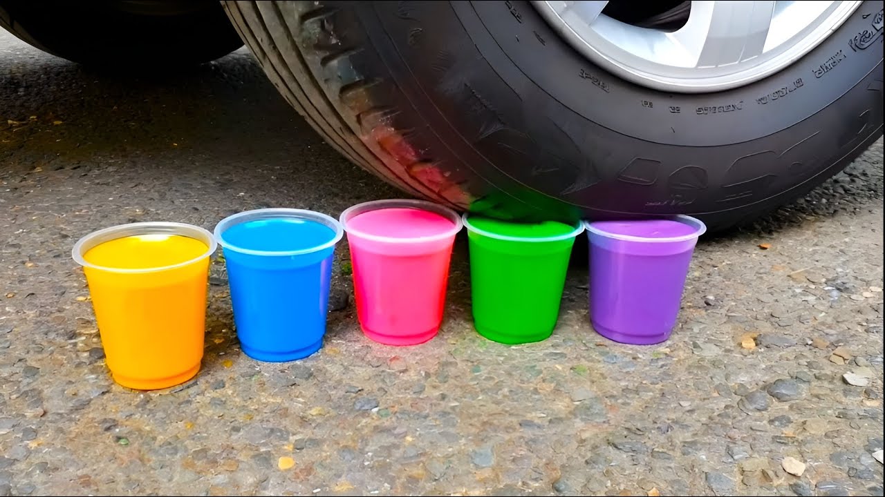 Ultimate Crushing Power – Heavy Tire vs Weird Objects Compilation 💥🛞