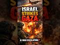 🚨 Breaking news: Israeli airstrikes hit targets in Gaza overnight.