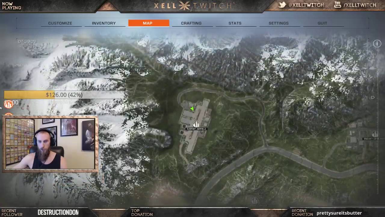 Shattered Skies Summit Airfield orange loot crate locations