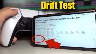 How Test Your Controller With Gamepad Tester (using phone/PC to detect drift on PS5 DualSense/PS4) screenshot 2