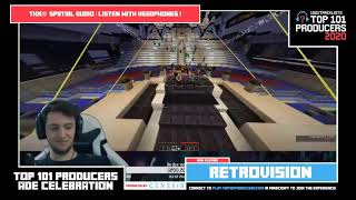 RetroVision - LIVE @ 1001Tracklists Top 101 Producers 2020 Minecraft Festival | Mainstage