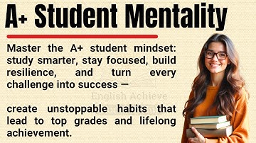 A+ Student Mentality 🔥 | How to Think, Study & Succeed Like a Top Student | Best Study Motivation ✅