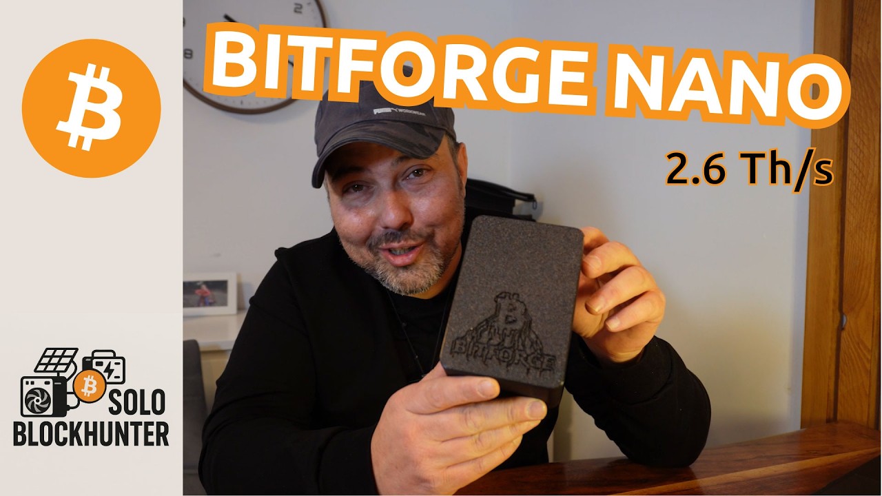 ⛏ DER BITFORGE NANO MINER – German Engineering trifft Bitcoin Home ...