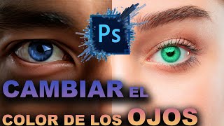 Cambiar el COLOR de los OJOS en 5 MINUTOS #photoshop