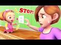 Be Careful with Electricity⚡| Baby Safety Song | Good Habits for Kids | Rosoo Nursery Rhymes