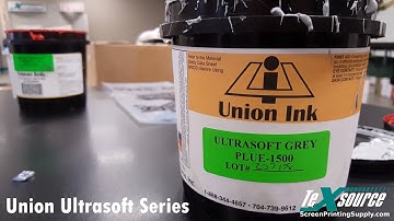Union Ultrasoft Plastisol Ink Demonstration