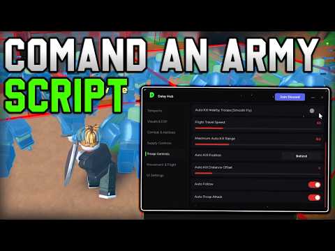 [🔥UPDATE 2] Command an Army Script Auto Farm, Instant Kill & Auto Skills [Roblox 2026]
