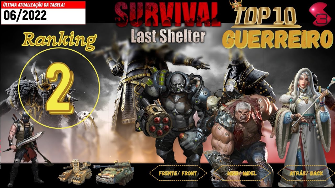 Last Shelter Survivor TOP Formação Guerreiros [UHD] lss YouTube
