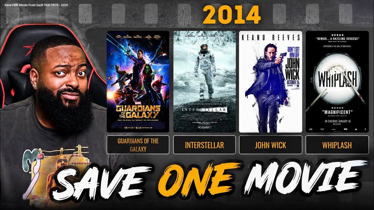 Which Movie Would You Save? Choosing The Best Film From Every Year