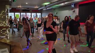 Tip it back line dance demo