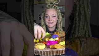 Snackplate #snackplate #Mukbang #eatingsounds #eatingasmr #girldinner #chewingsounds #sweetpotato