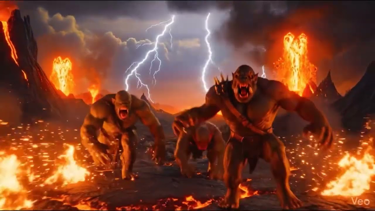 The Hell Planet: An AI Fantasy World ( created with Photoshop, Veo 3.1)