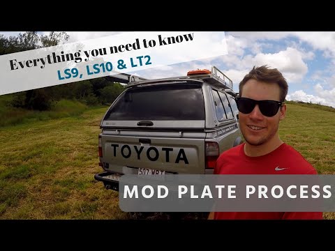 Modification Plate process for LS9, LS10  and LT2 (Lane Change Test) in QLD